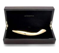 Gode métal luxueux courbé stimulateur point G Olga Or de Lelo