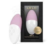 LELO SIRI 3 Petit Vibromasseur Féminin Activé par le Son, Doté de la Technologie SoundSense, Vibromasseurs Feminin Clitoridien et de 8 Modes de Plaisir (Soft Pink)