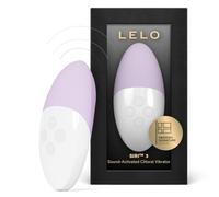 LELO SIRI 3 Petit Vibromasseur Féminin Activé par le Son, Doté de la Technologie SoundSense, Vibromasseurs Feminin Clitoridien et de 8 Modes de Plaisir (Calm Lavender)