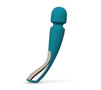 LELO SMART WAND 2 Medium, Sextoy Vibromasseur wand, détend les muscles et apporte du plaisir, étanche et sans fil - Gode femme sex, Ocean Blue
