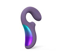 Lelo sonique Enigma Wave - stimulateur clitoridien à air pulsé - silicone, 100 % étanche, rechargeable USB - Violet