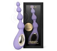 LELO SORAYA Beads Vibromasseur Anal avec Boules, Doté de la Technologie Bow-Motion et de 8 Modes de Plaisir, Perles Anales, Masseurs de Prostate, Violet Dusk