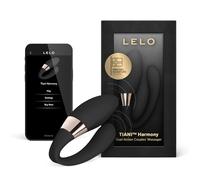 LELO TIANI Harmony Vibromasseur clitoridien connecté à une application, doté de deux moteurs synchronisés et de dix réglages, LELO Vibromasseurs Feminin à Distance, Black