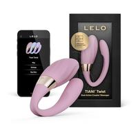 LELO TIANI Twist Vibromasseur pour Couples Double Action avec Application Bluetooth, Technologie Smoothrise et 10 Modes de Plaisir, Sextoy Couple, Vibromasseur Couple, Soft Pink