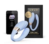 LELO TIANI Twist Vibromasseur pour Couples Double Action avec Application Bluetooth, Technologie Smoothrise et 10 Modes de Plaisir, Sextoy Couple, Vibromasseur Couple, Sea Foam