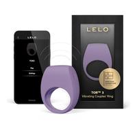 LELO Tor 3 - Anneau pénien vibrant contrôlé par application, pour hommes (violet)