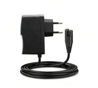 Leloco Chargeur de 1,5 m compatible avec les brosses à dents Waterpik Jaguar, bloc d'alimentation UE avec connecteur 2 broches, adaptateur de charge de rechange pour hydropulseur Waterpik Water