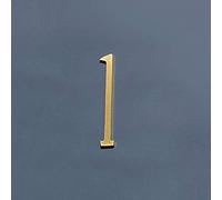 Leloo Lcuihong-Numéros de Rue DIY 0-9# Brass Maison Nombre, Plaque Moderne Nombre House Hôtel Porte Adresse Digits Signe de Plaque, 50 mm ou 70 mm Hauteur, Facile à Installer