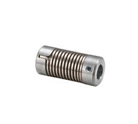 Leluo 1 pcs D16 L27 Coupleur d'arbre flexible Encodeur en alliage de zinc Pince à ressort for imprimante 3D Accouplement Micro Moteur Connexion d'arbre fix munt(9X10mm)