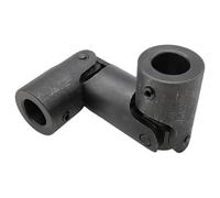 Leluo 1 pièce 3 sections joint universel accouplement arbre moteur connecteur coupleur bague Outils(16x32x148mm)