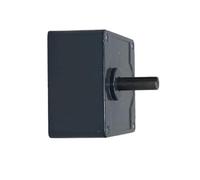 Leluo 1 pièce, tête d'engrenage 4GN 25W, boîte de vitesses de moteur de régulation de vitesse, arbre de 10mm, rainure de 4mm, bride 80x80mm, boîte de vitesses de moteur asynchrone AC Outils(25K)