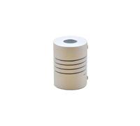 Leluo 1pc D15xL20 Moteur pas à pas Alliage d'aluminium Axe Z Accouplement flexible D15mm L20mm Arbre de coupleur fix munt(3mm to 3.17mm)