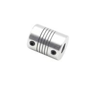 Leluo Accouplement d'arbre D19L25, coupleur flexible en aluminium, coupleur de moteur pas à pas à axe Z fix munt(6mm to 6mm)