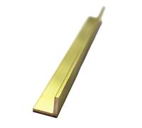 Leluo Barre plate carrée en laiton for cornière en L, 5 x 5 x 1,3 mm, 8 x 8 x 1,5 mm, 5 x 10 x 1,2 mm, 10 x 10 x 1,2 mm Résistance(12x12x3mm)