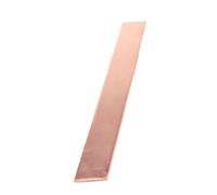 Leluo Barre plate en cuivre for l'artisanat et l'industrie 0,8 mm, 1 mm, 1,5 mm, 2 mm, 3 mm, 4 mm, 5 mm DIY(3x10x250mm)