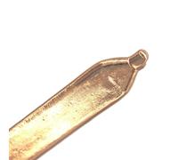 Leluo Caloduc en cuivre pur de 60 mm à 300 mm for processeur, GPU, RAM, ordinateur portable, radiateur plat for une meilleure gestion thermique des ordinateurs portables DIY(200mm)