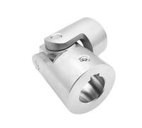 Leluo Coupleur d'arbre de sortie de moteur, 1 pièce, trou de 15 à 30 mm, connecteur, bague d'accouplement à joint universel croisé avec rainure de clavette Outils(25x48x108mm keyway 8mm)