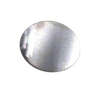 Leluo Disques ronds en acier inoxydable 201 de diamètre 50 mm à 200 mm, feuilles circulaires for projets de sculpture et de soudage Résistance(2mmx100mm)