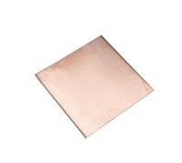 Leluo Feuille de cuivre pur, épaisseur: 0,25mm à 8mm, 100x100mm, 150x150mm, plaque métallique for projets de bricolage DIY(4x50x50mm)