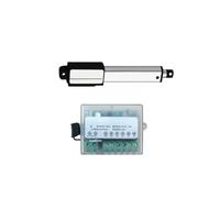 Leluo Mini moteur linéaire actionneur linéaire DC 12V 10mm 30mm 50mm 100mm course actionneur linéaire de Putter électrique Outils(7mm/s 128N 21mm stroke)