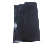 Leluo Plaque de silicone conductrice, patch conducteur, plaque de silicone noire, grattoir en caoutchouc for écran tactile électronique, 300 mm x 350 mm Industrie(3mm)