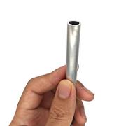 Leluo Poteau d'échafaudage rond en aluminium, section de canal de tuyau métallique de 32 mm à 36 mm de diamètre for le support de base de tente Bâtiments(100mm 34x3mm)