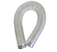 Leluo Soufflet en plastique transparent télescopique for aspirateur, purificateur d'air, climatisation et ventilation, 2 mètres, 32 mm, 40 mm, 50 mm, 55 mm Flexibilité(50mm)