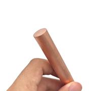Leluo Tige ronde en cuivre for pointes de fer à souder, aiguilles de soudage par points et application d'électrodes DIY(10x100mm)