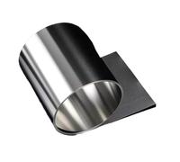 Leluo Tôle d'acier mince de 1 mètre d'épaisseur 0,01 mm 1 mm Bande d'acier inoxydable 304 Largeur de la tôle d'acier 100 mm Résistance(0.6mm)