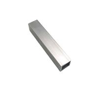Leluo Tube carré en aluminium 10 x 10 mm et 20 x 20 mm, matériel de bricolage for accessoires de pièces de modèle, longueur de cadre de voiture 100-400 mm Bâtiments(10x10x150mm)