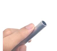 Leluo Tube en aluminium de forme ovale, alliage d'aluminium, cadre de tube elliptique plat creux, matériel de bricolage Bâtiments(60x30x2mm 240mm)