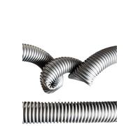 Leluo Tuyau de rechange en EVA, filetage intérieur de 25 mm, for aspirateur domestique. Soufflet d'usine, tube d'aspiration souple et flexible. Flexibilité(1 meter)