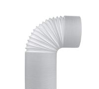 Leluo Tuyau d'extension universel télescopique for conduit de ventilation, tuyau d'évacuation de climatiseur, accessoires de ventilation for système d'air, 150 cm x 200 cm Flexibilité(130mmx2meter)