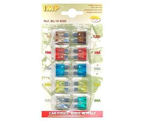 LEM Select Assortiment de 10 Mini-fusibles à lamelle enfichables