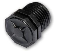 LEM Select Bouchon Fin de Ligne polypropylène fileté Mâle 3/4" (20/27) (Lot de 10)