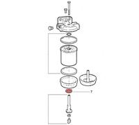 LEM Select Joint Caoutchouc Filtre à gasoil 9918124 Adaptable Fiat (Lot de 5)