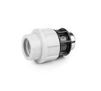 LEM Select Raccord à Compression PN16 pour PE 25 mm fileté 1/2" Femelle (Lot de 2)