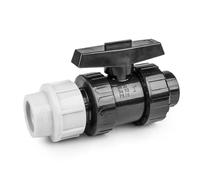 LEM Select Vanne à sphère PN16 pour tuyaux PE 25mm/ fileté 3/4" Femelle