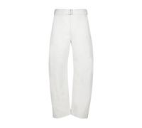 Lemaire - Pantalon Ceinturé Torsadé - Homme - Jeans - Blanc - Taille: S