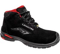Lemaitre RILHS30NR-45 Riley High S3 SRC Chaussure de Sécurité - Respirabilité maximale - Talon rembourré - Antistatique - (Color : Black) - Size : 45