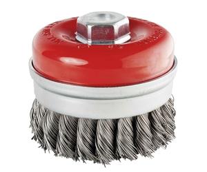 Leman 06426 Brosse conique en Acier torsadé Ø 80 mm
