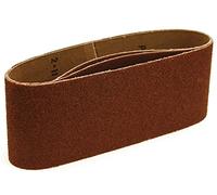 Leman 100560.03 Lot de 3 Bandes abrasives sans fin en Corindon 100 x 560 mm Grain 120