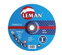 Leman 126.00.25 Disque ébarbage pour métal 125 x 6,0 x 22,23 mm