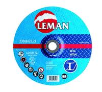 Leman 236.00.25 Disque ébarbage pour métal 230 x 6,0 x 22,23 mm