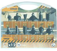 Coffret de 12 mèches carbure à queue cylindrique 6 mm LEMAN