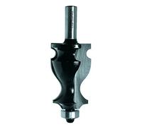 Leman 4378.700.00 Mèche profil HM pour moulures ø 27 mm LU 40 mm queue de 8 mm avec guide à billes