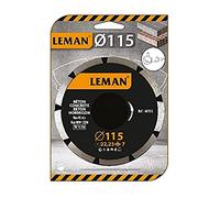 Leman 66115 Disque diamant à segments de maçonnerie 115 x 22,23 mm Hauteur 7 mm