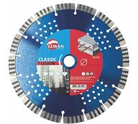 Leman 770230 Disque diamant à segments pour béton armé 230 x 22,23 mm Hauteur 10 mm