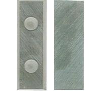 Leman 800.301.01 Plaquette réversible HM 30 x 10 x 1,5 mm 4 coupes pour mèches ø 14 à 22 mm