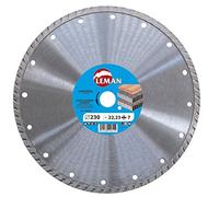 Leman 881154 Disque diamant jante continue universel 115 x 22,23 mm Hauteur 7 mm